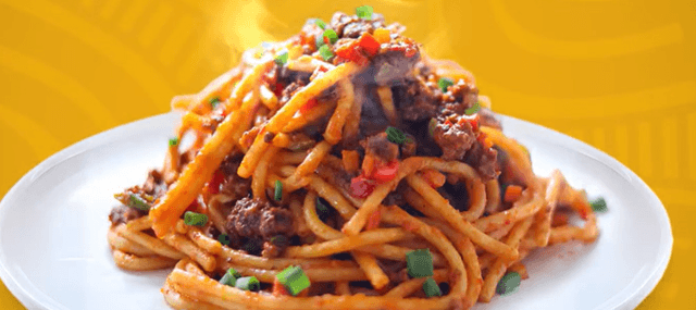 Jollof Spaghetti